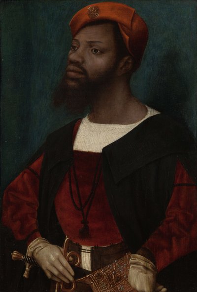 Portrait of an African Man by Jan Mostaert